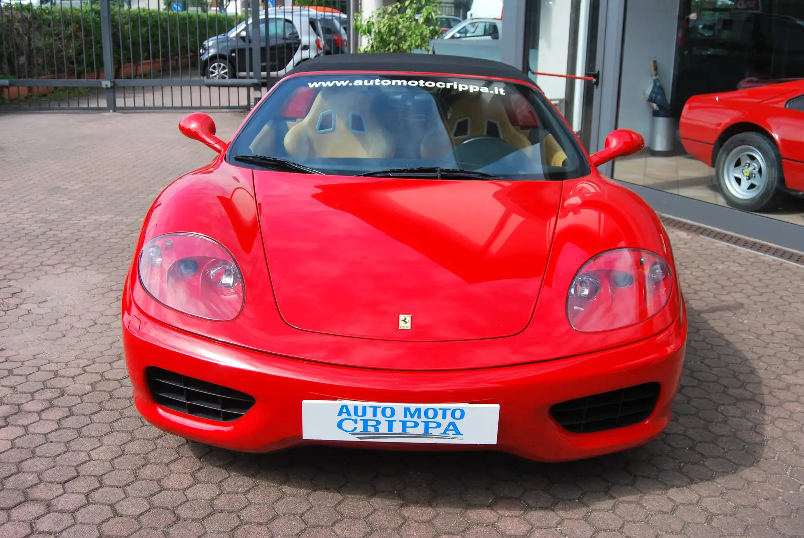 Ferrari 360 360 Spider F1 CON CRS E TARGA ORO ESENTE BOLLO Rosso - 2