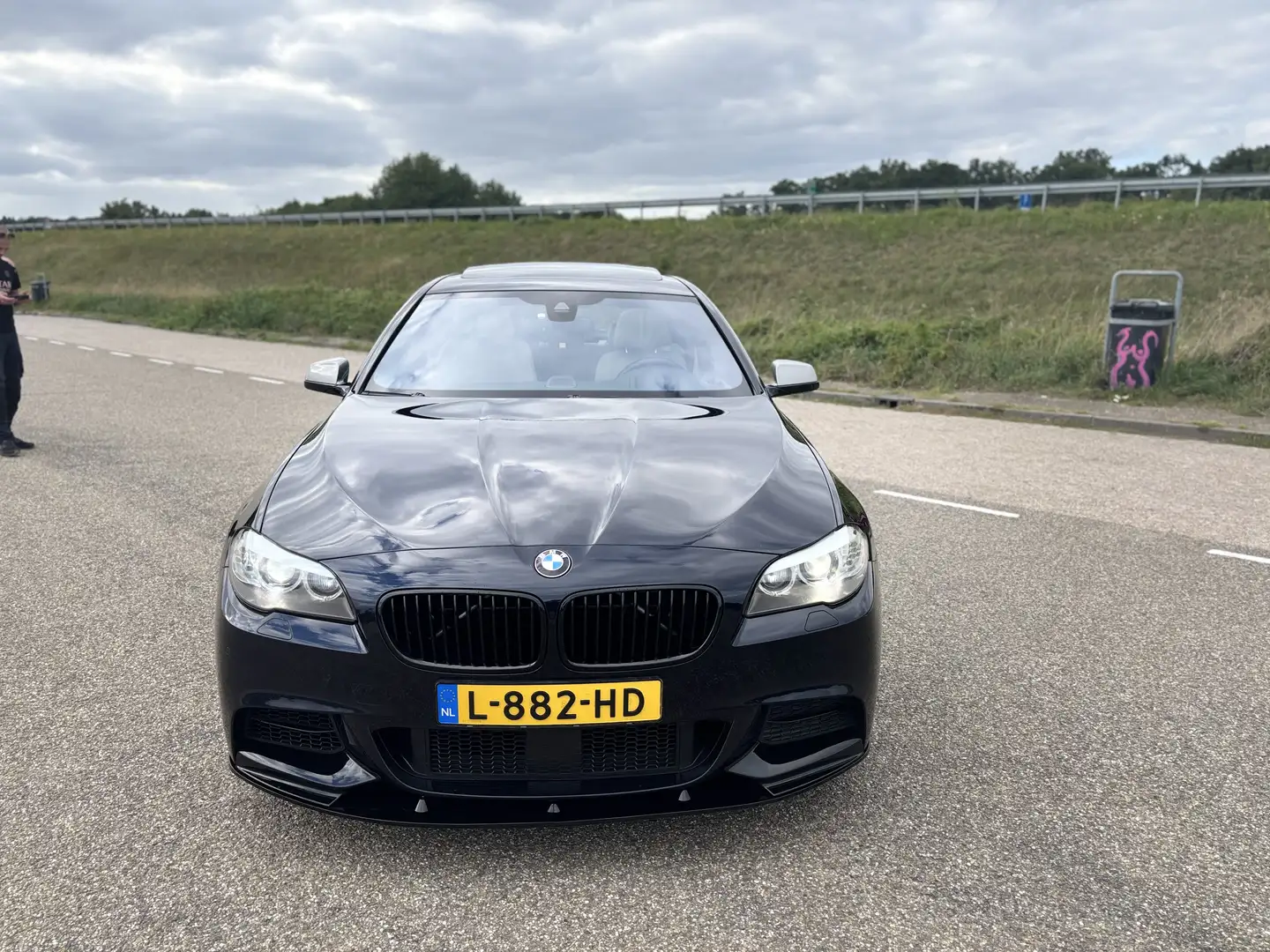BMW 550 M550xd Fekete - 2