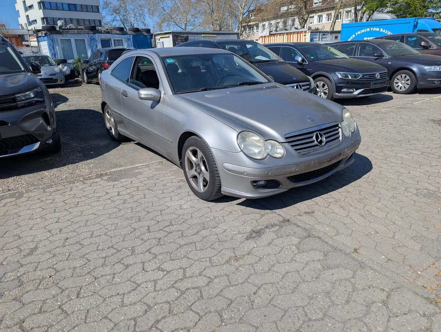 Mercedes-Benz C 220 C 220 CDI Sportcoupe Automatik DPF Sport Edition Silver - 2