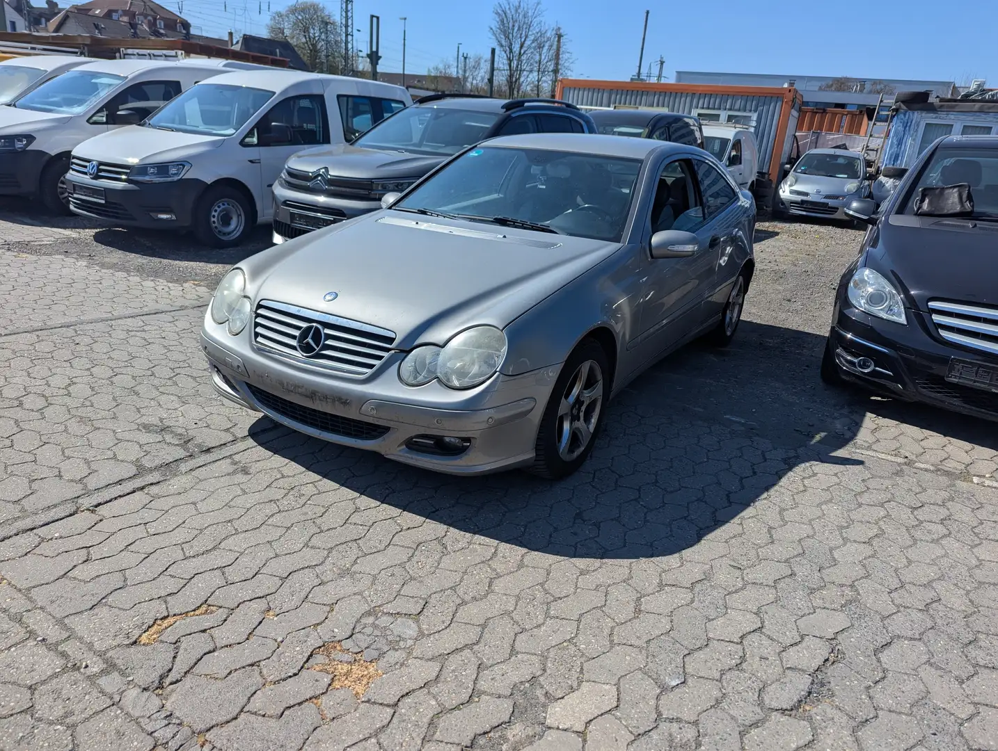 Mercedes-Benz C 220 C 220 CDI Sportcoupe Automatik DPF Sport Edition Silver - 1