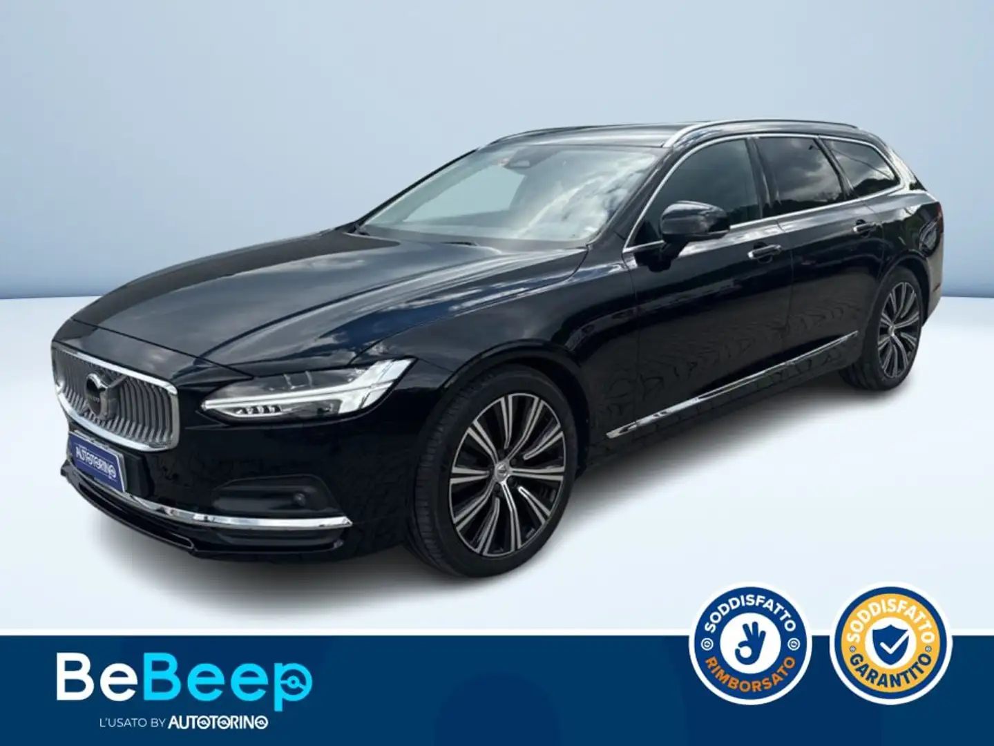 Volvo V90 2.0 B5 INSCRIPTION AWD AUTO Zwart - 1
