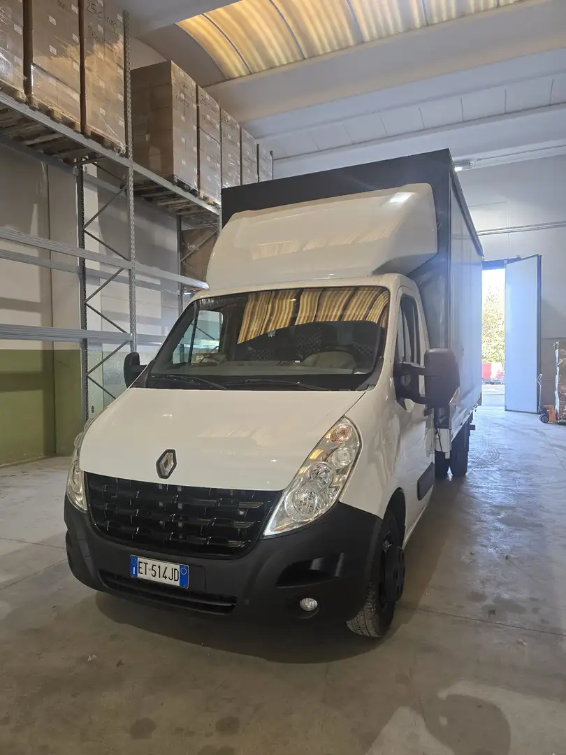 Renault Master cassonato telonato + sponda idraulica - 1