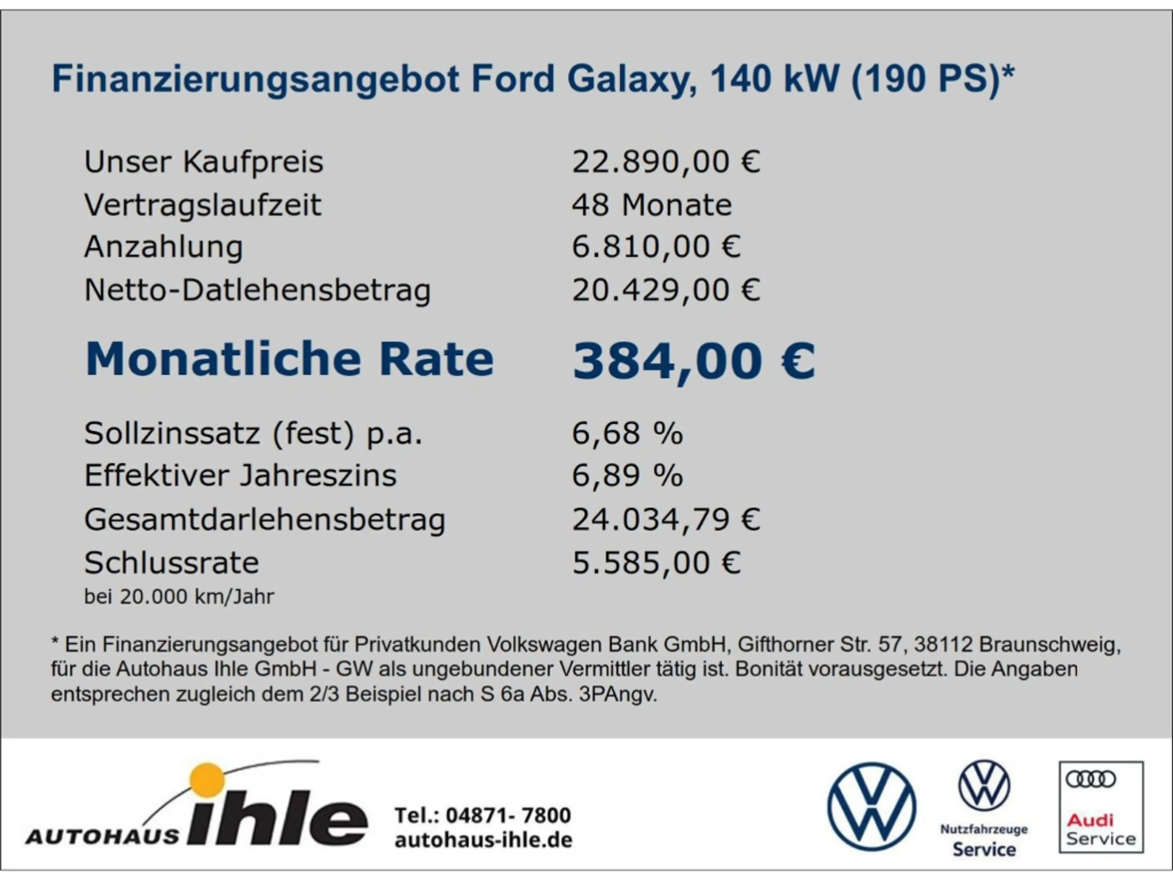 Ford Galaxy Titanium 2,0 EcoBlue AHK+PANO.DACH+ELEKTR.SITZE — photo 2