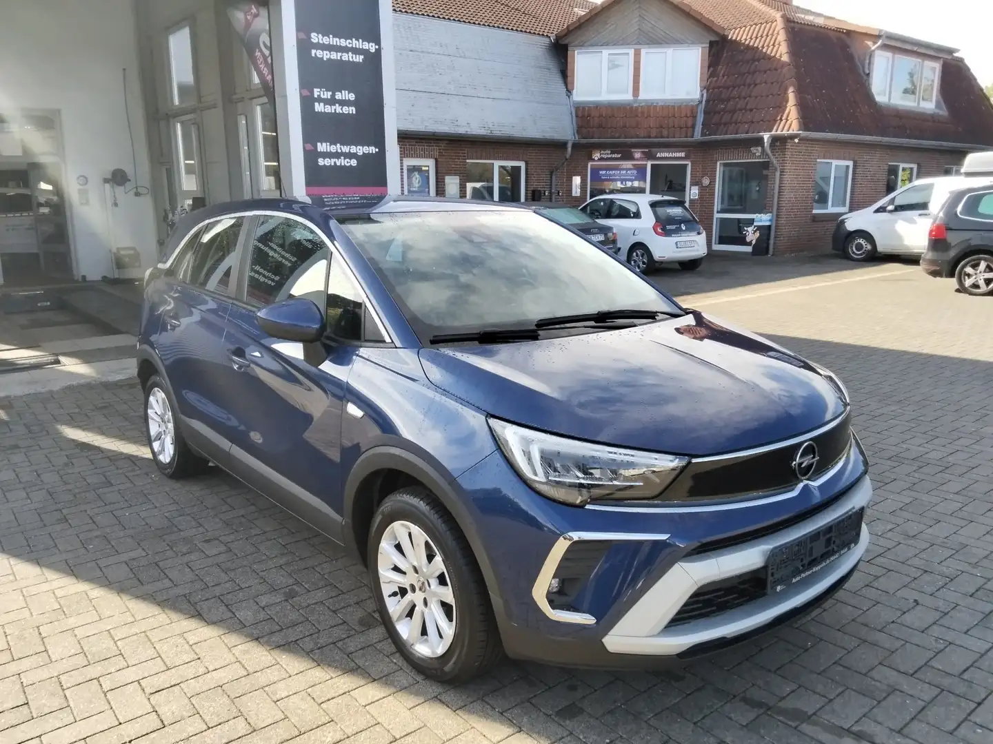 Opel Crossland X Facelift Elegance/1.Hand mit Topausstattung Blau - 1