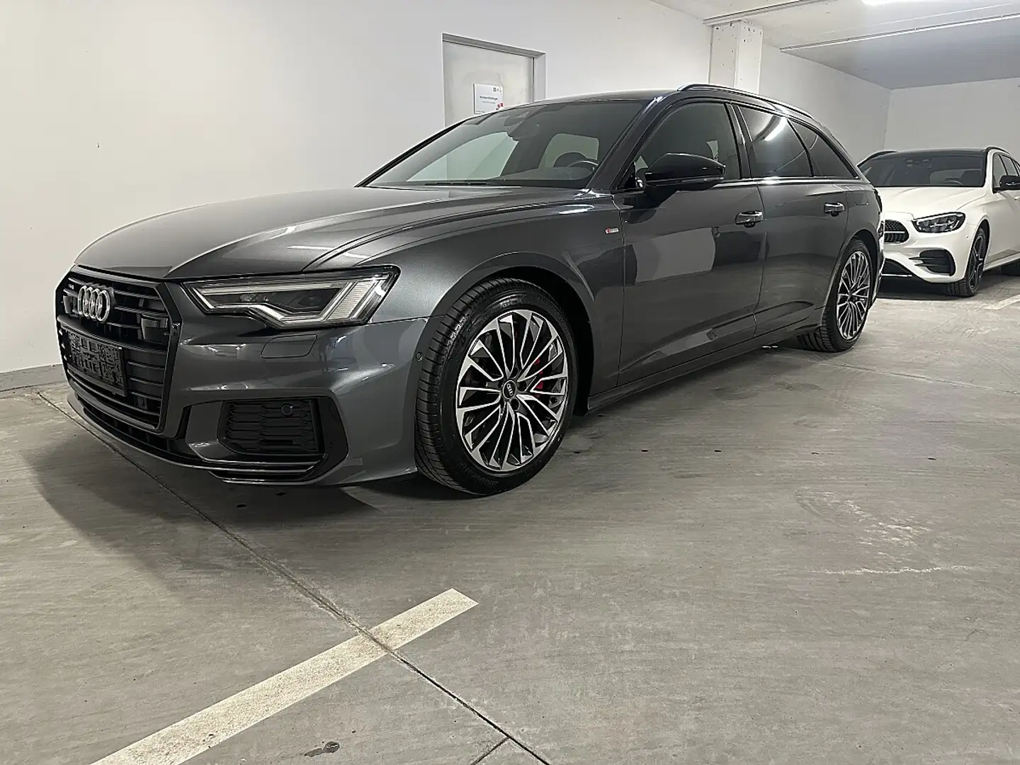 Audi A6 55 2.0 TFSI e quattro sport S Line Silber - 1