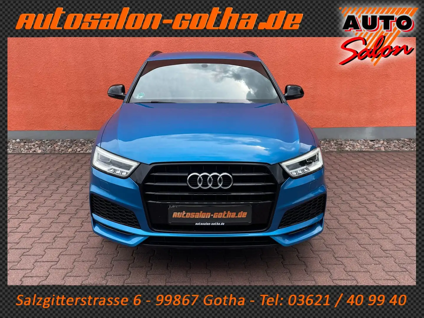 Audi Q3 S-tronic S Line Competiition LED+NAVI 20"LM Blau - 2