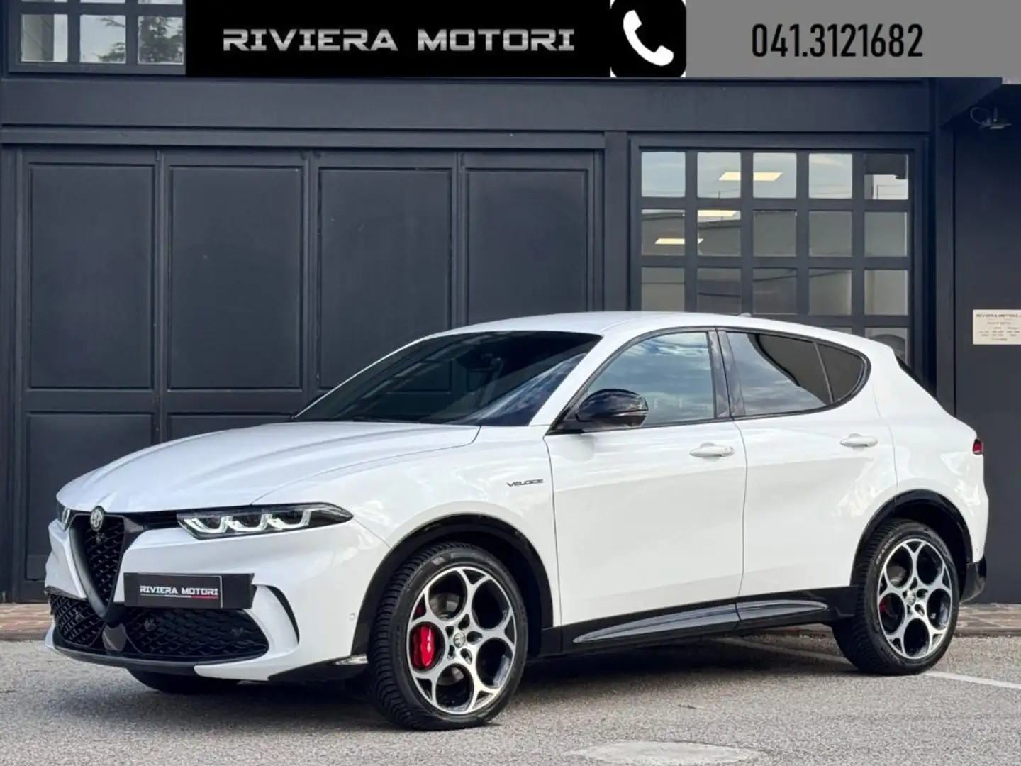 Alfa Romeo Tonale TONALE 1.5 HYBRID 160CV VELOCE Weiß - 1