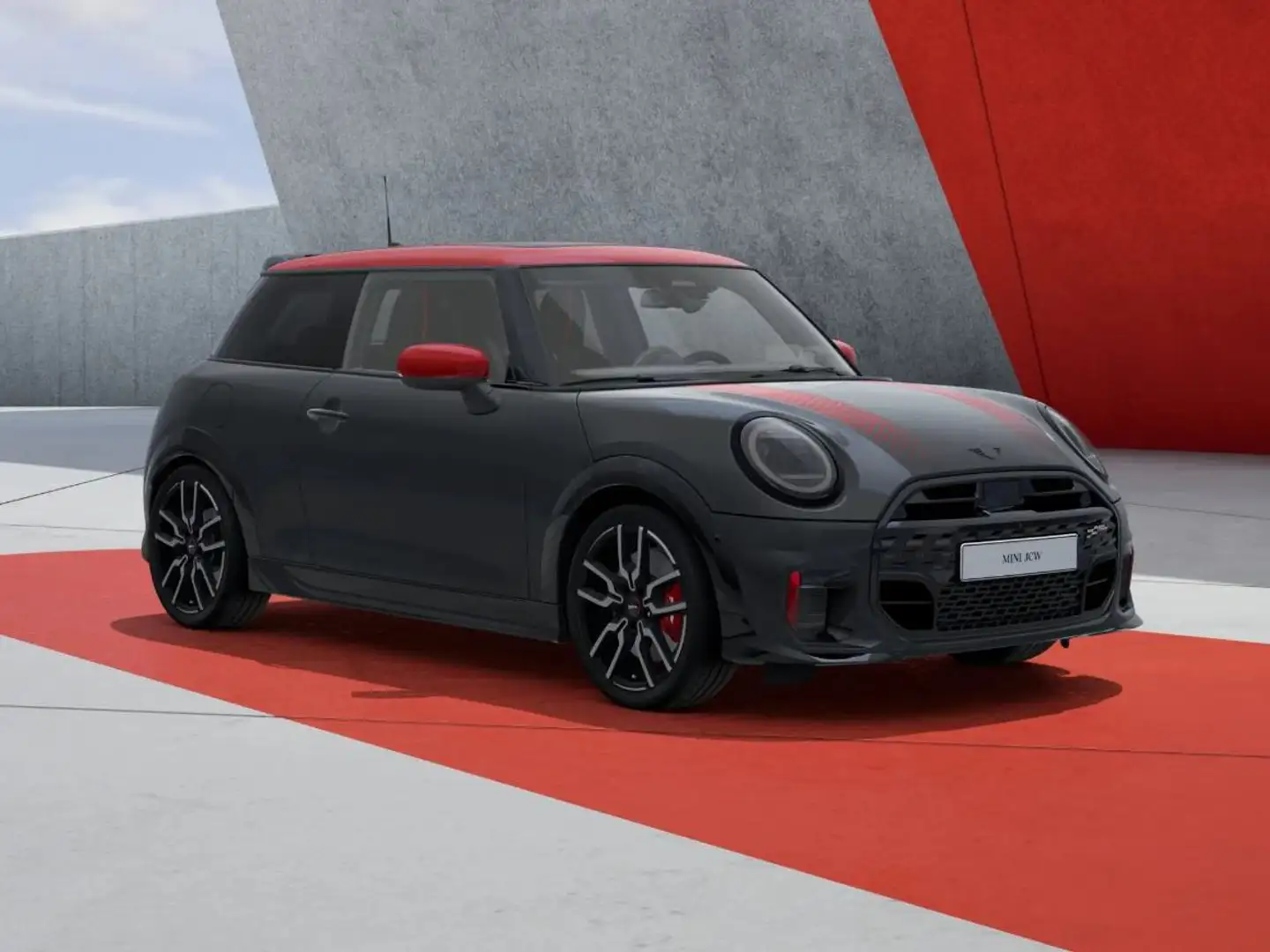 MINI John Cooper Works Mini Cooper 3p 2.0 John Cooper Works JCW auto Gris - 1