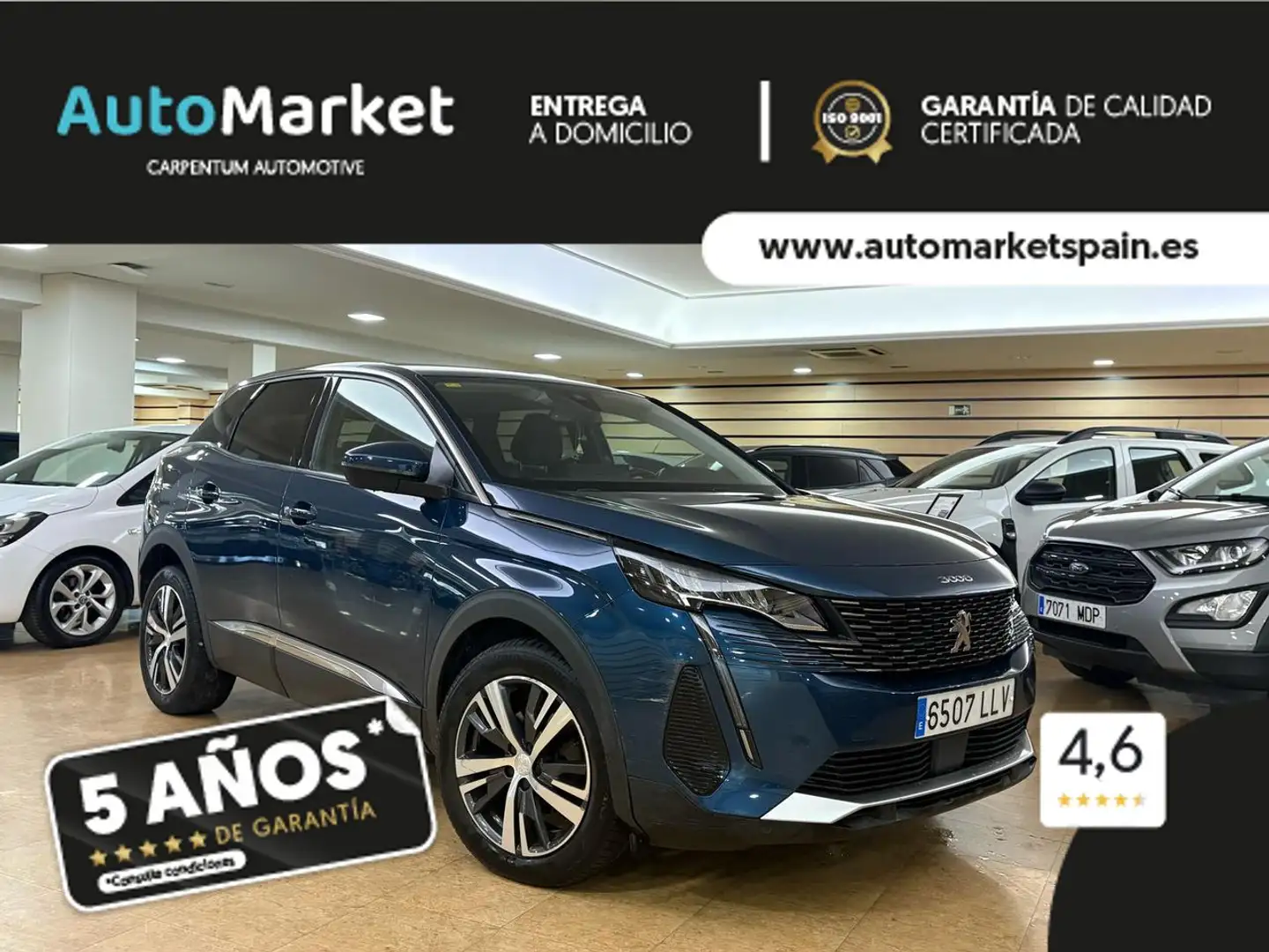 Peugeot 3008 1.5 BlueHDi 96kW (130CV) S&S Allure EAT8 5 Puerta Bleu - 1