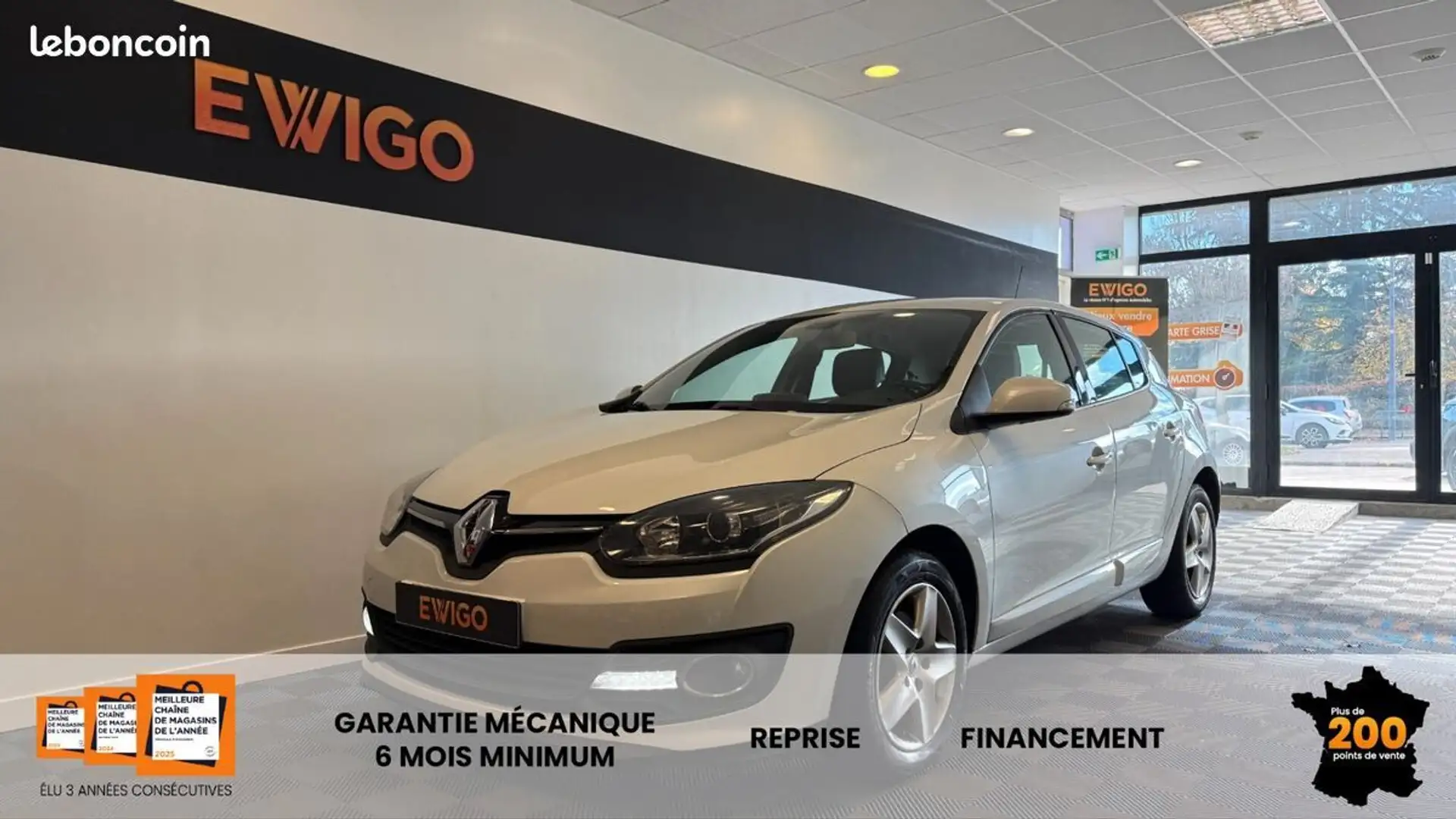 Renault Megane 1.5 dci 95ch business Blanc - 1