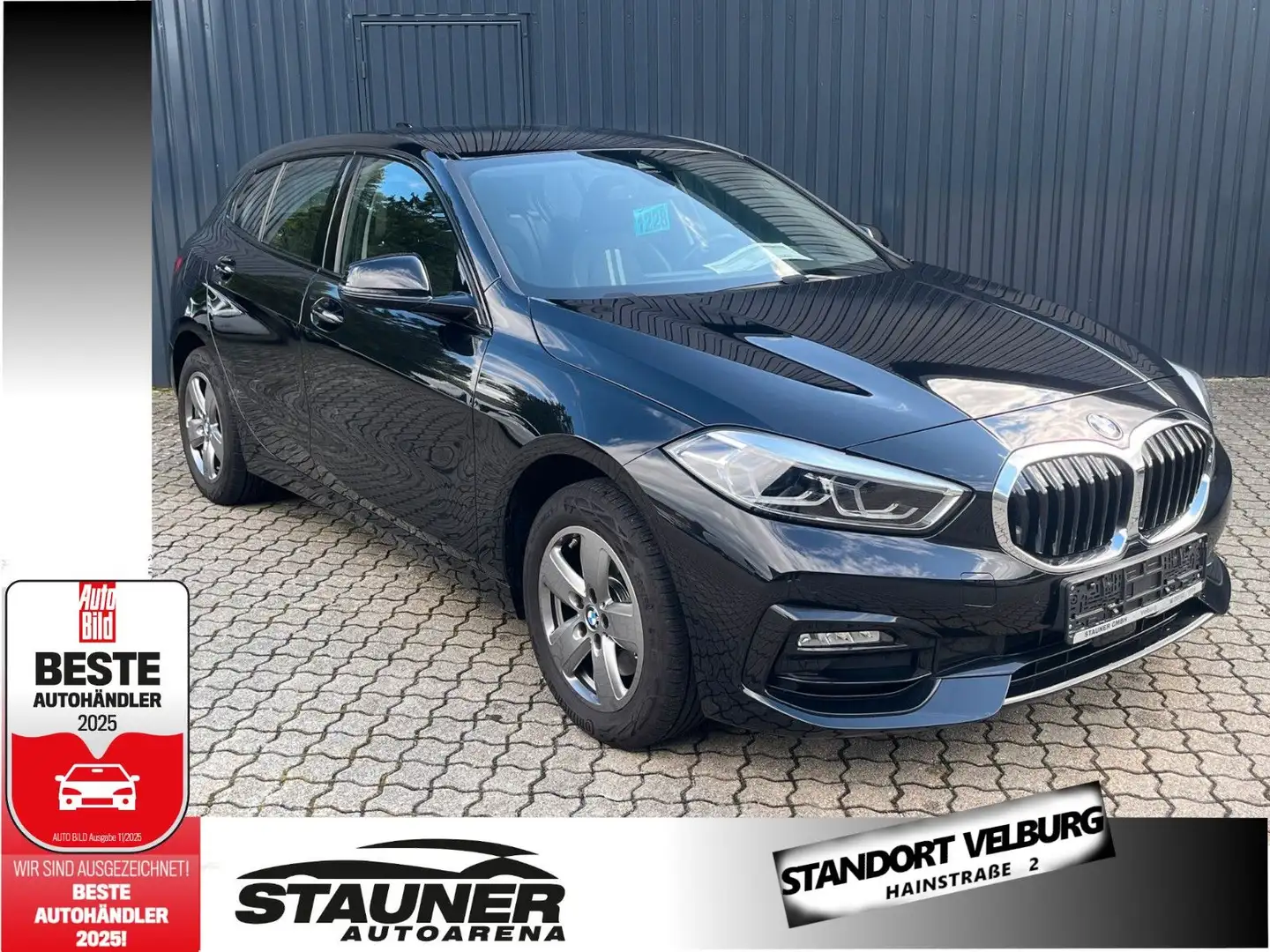BMW 118 i Aut. Sport Line /Lenkradheiz/HiFi/LED Schwarz - 1