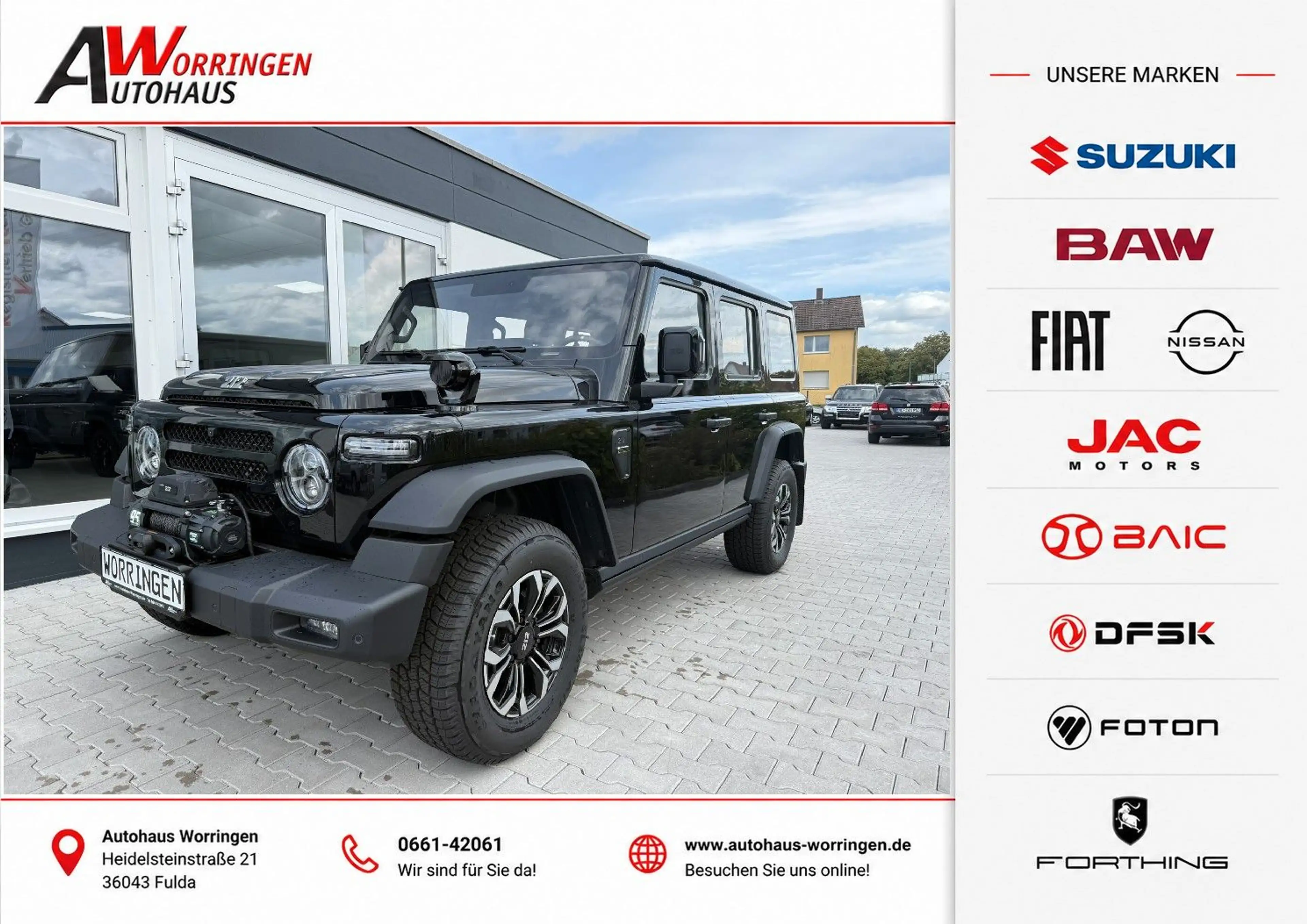 BAW 212 Seilwinde/Suchscheinwerfer/360°/4x4