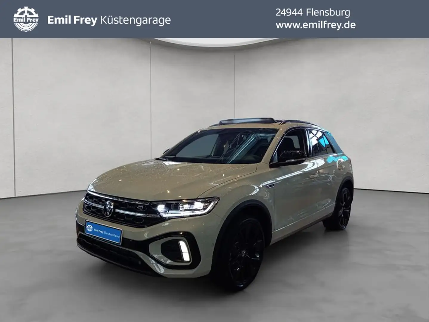 Volkswagen T-Roc 1,5 l R-Line 150 PS 7 Gang DSG Black Style Gris - 1