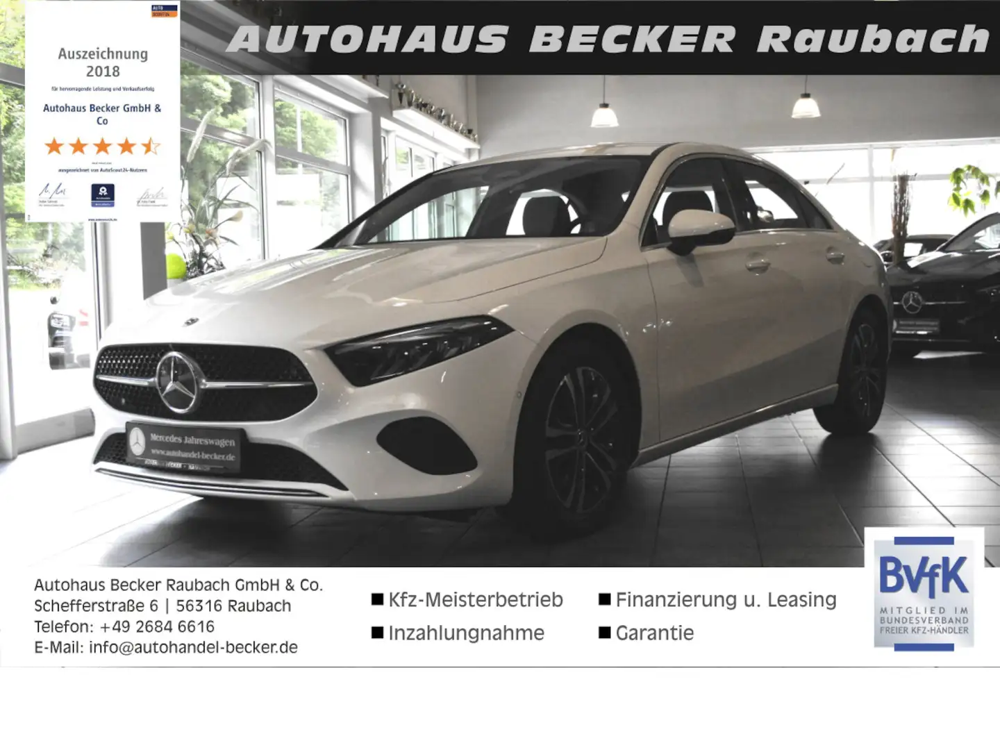 Mercedes-Benz A 180 Progres.Limousine*MBUX*LED*Winterpaket Wit - 1