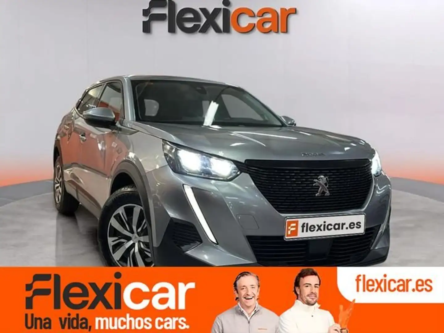 Peugeot 2008 1.2 PureTech S&S Allure 100 Gris - 1