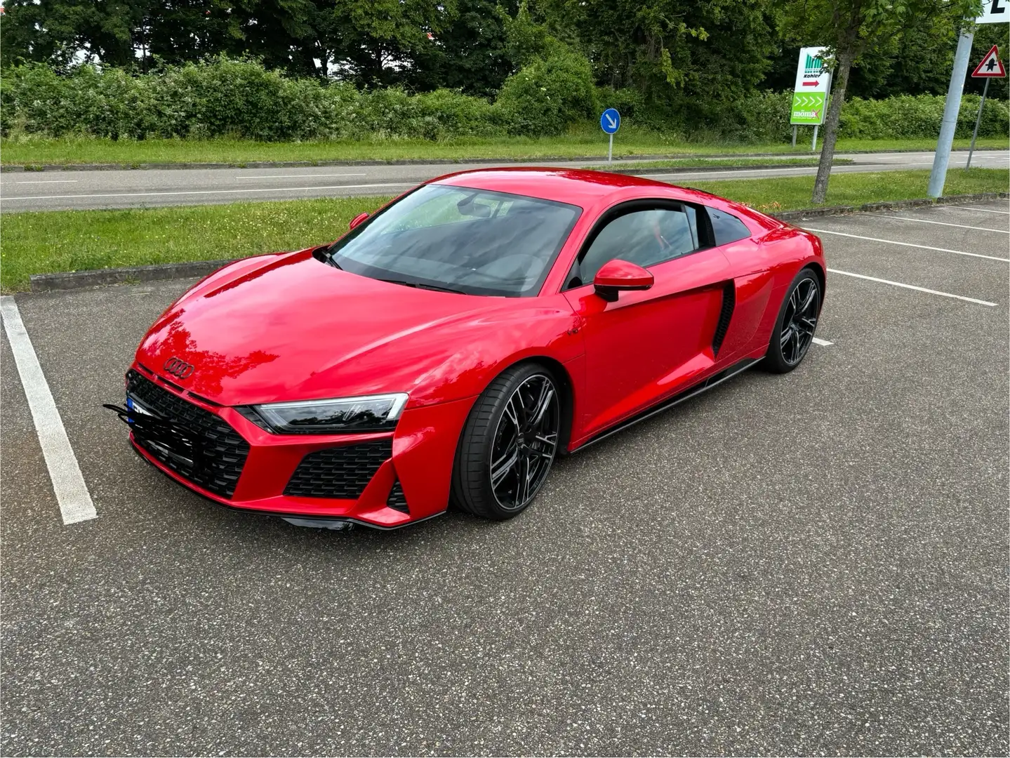 Audi R8 5.2 FSI RWD performance Červená - 1