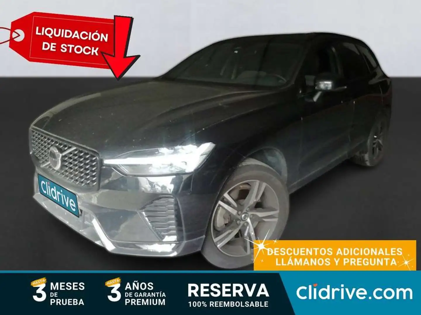 Volvo XC60 2.0 B4 D Core Auto Negro - 1