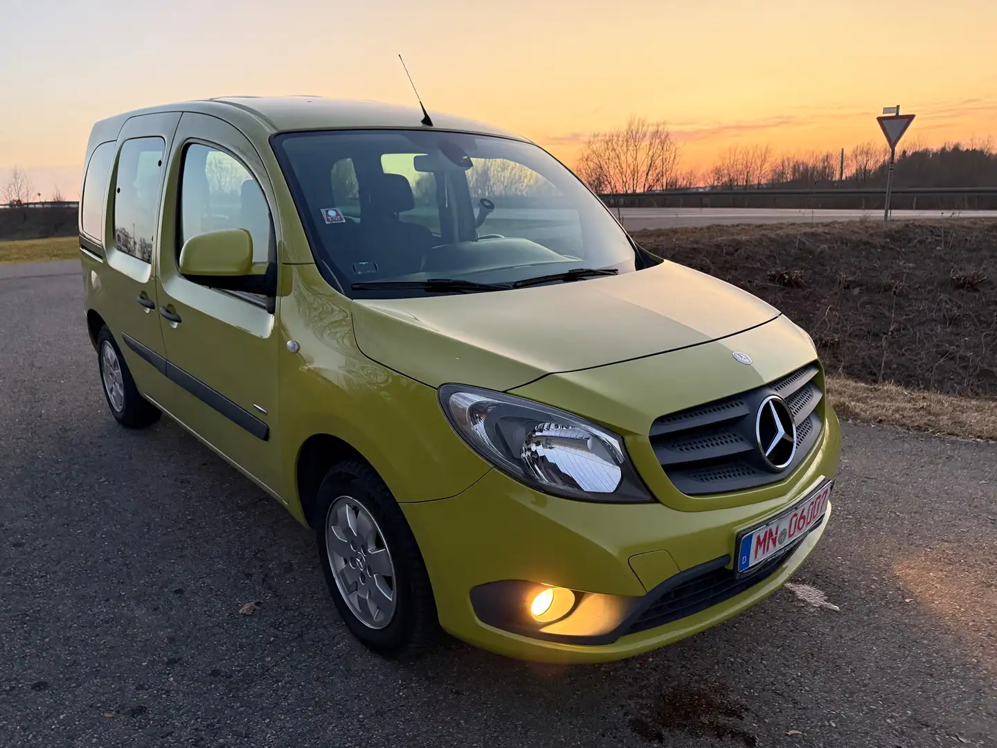 Mercedes-Benz Citan 112 lang (A2)(415.703) Yeşil - 1