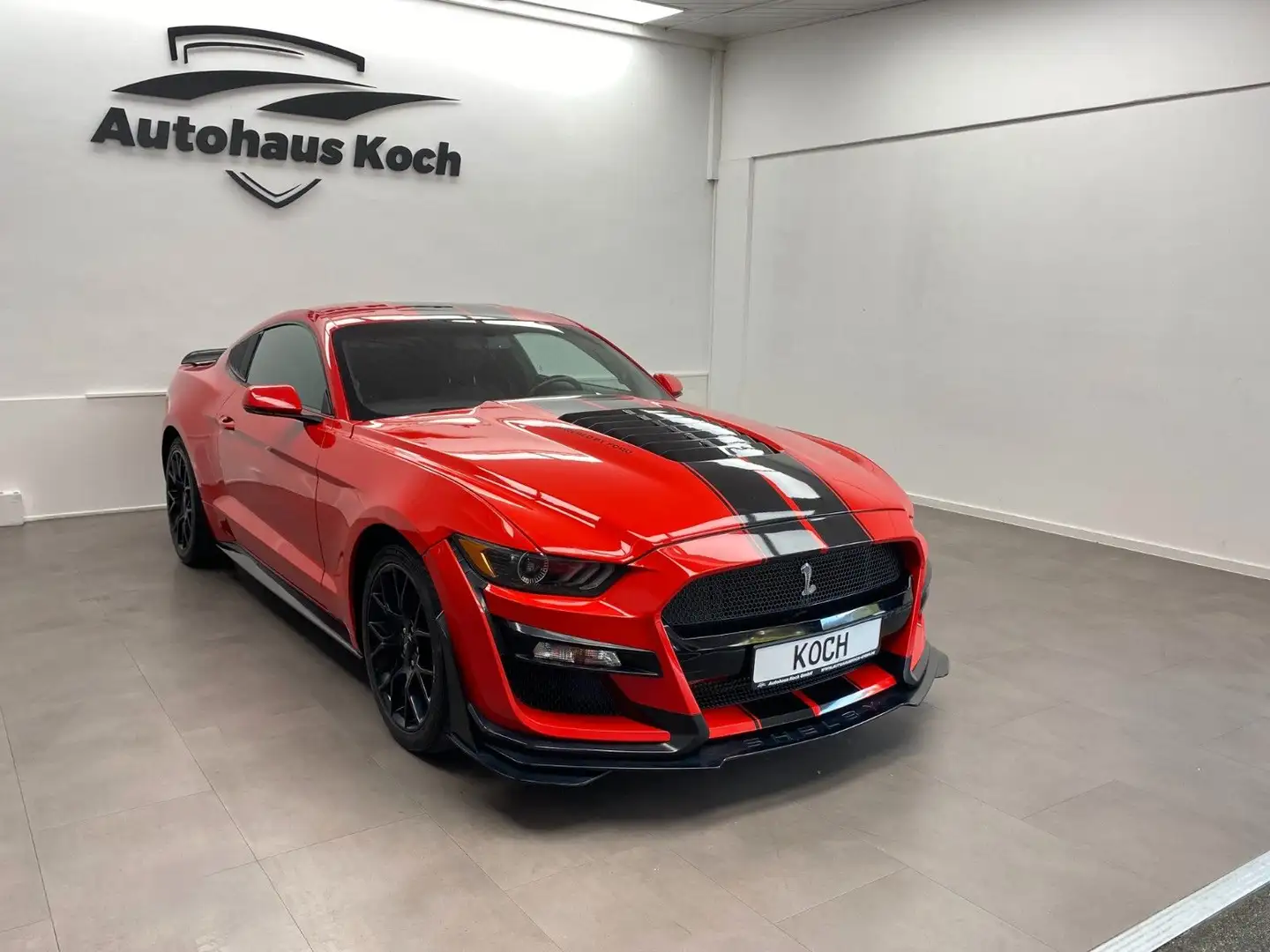 Ford Mustang 2.3 EcoBoost im Shelby Look! #Eyecatcher Rouge - 1