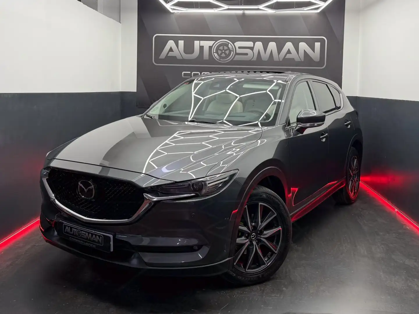 Mazda CX-5 2.2D Zenith 4WD Aut. 129Kw Gris - 1