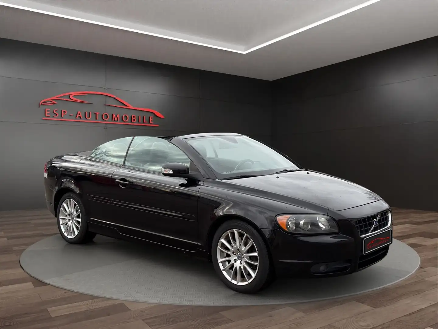 Volvo C70 Cabriolet 2.4 Momentum*LEDER*KLIMA*PDC*TÜV Noir - 2