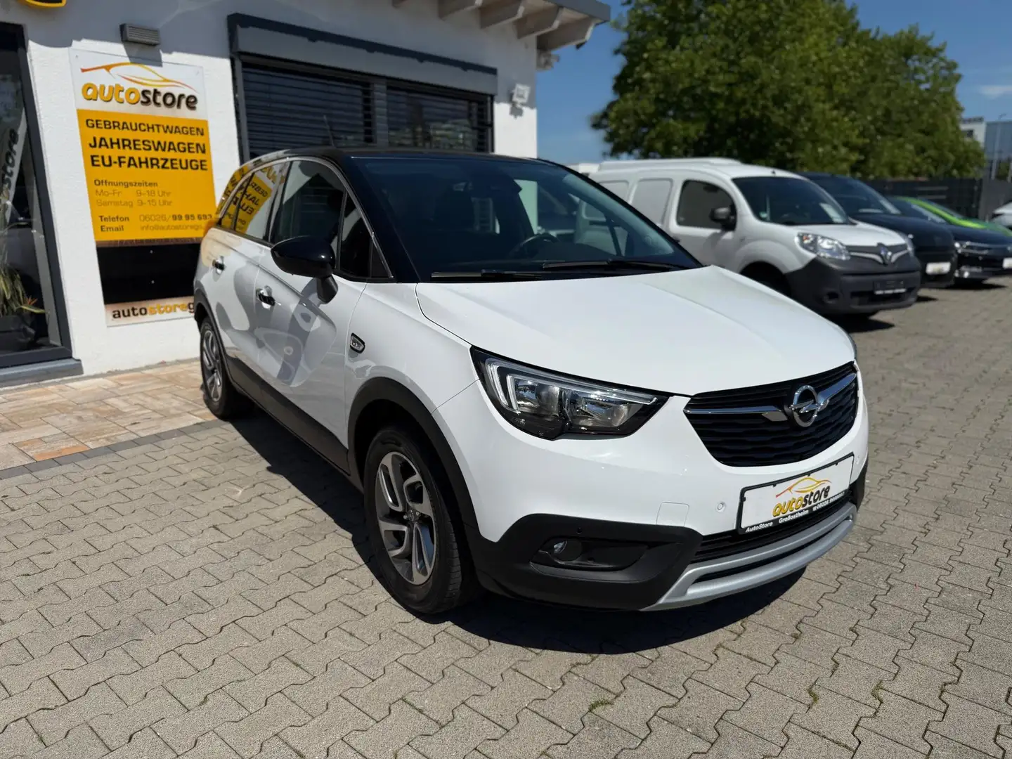 Opel Crossland X 1.2 Turbo INNOVATION 81 kW (110 PS), Autom. 6-G... Blanc - 2