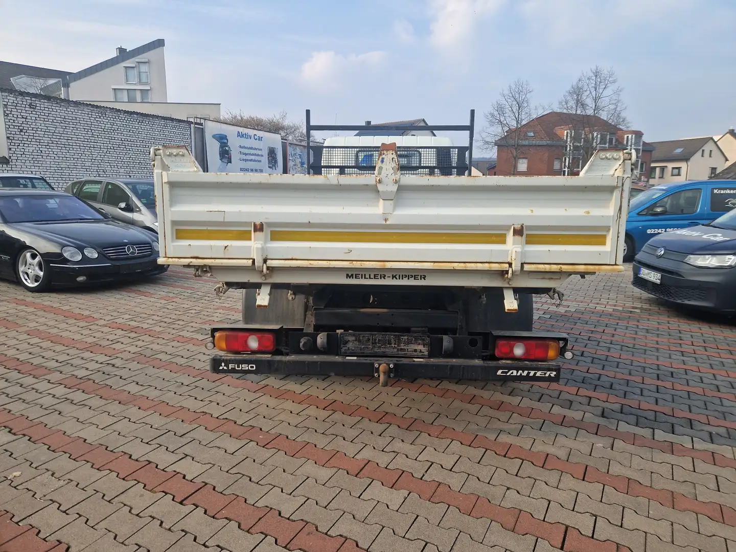 Mitsubishi DAK Kipper Drei Seiten Kipper 9C18 Bianco - 2