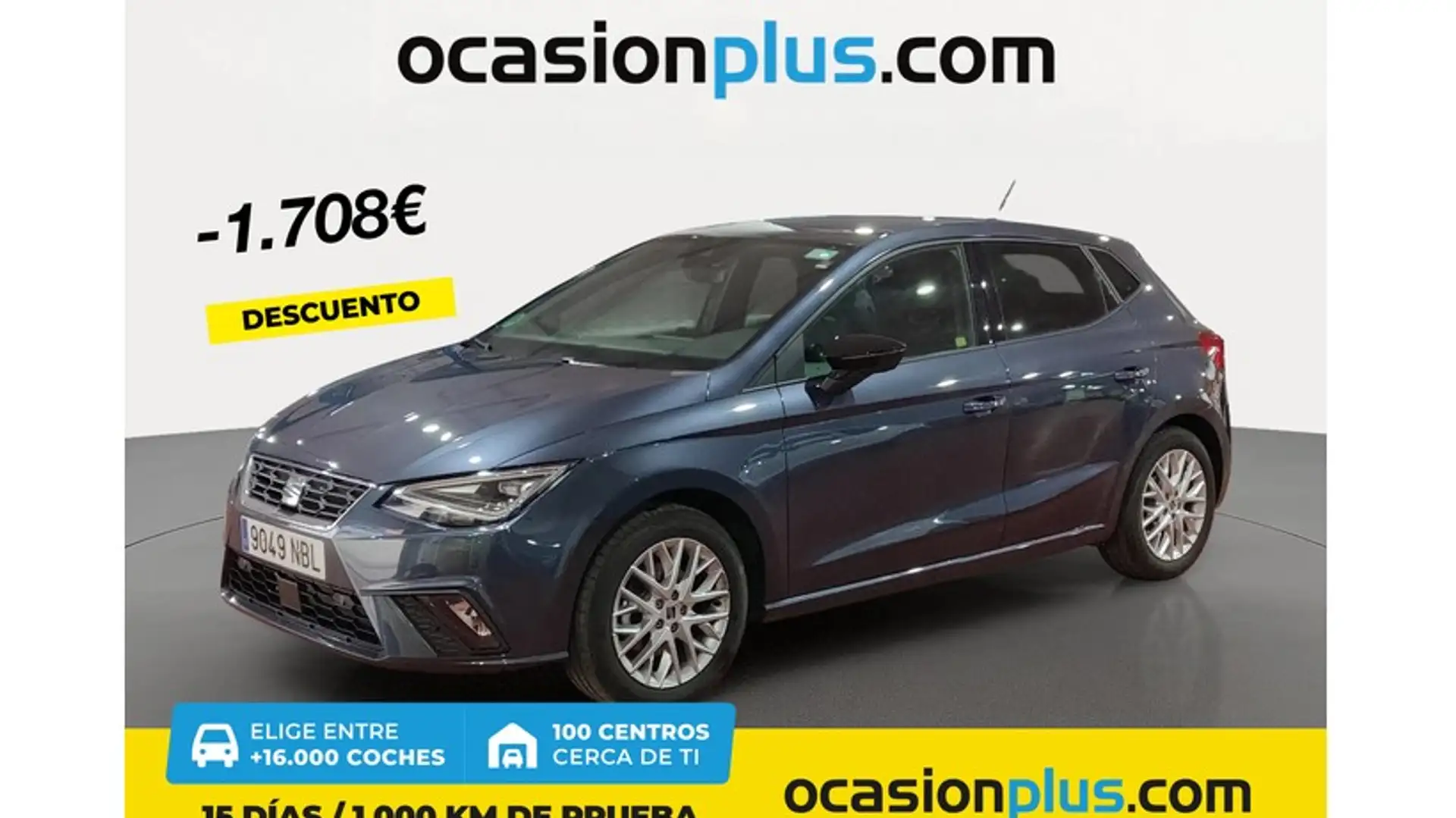 SEAT Ibiza 1.0 TSI S&S FR Salta 115 Gris - 1