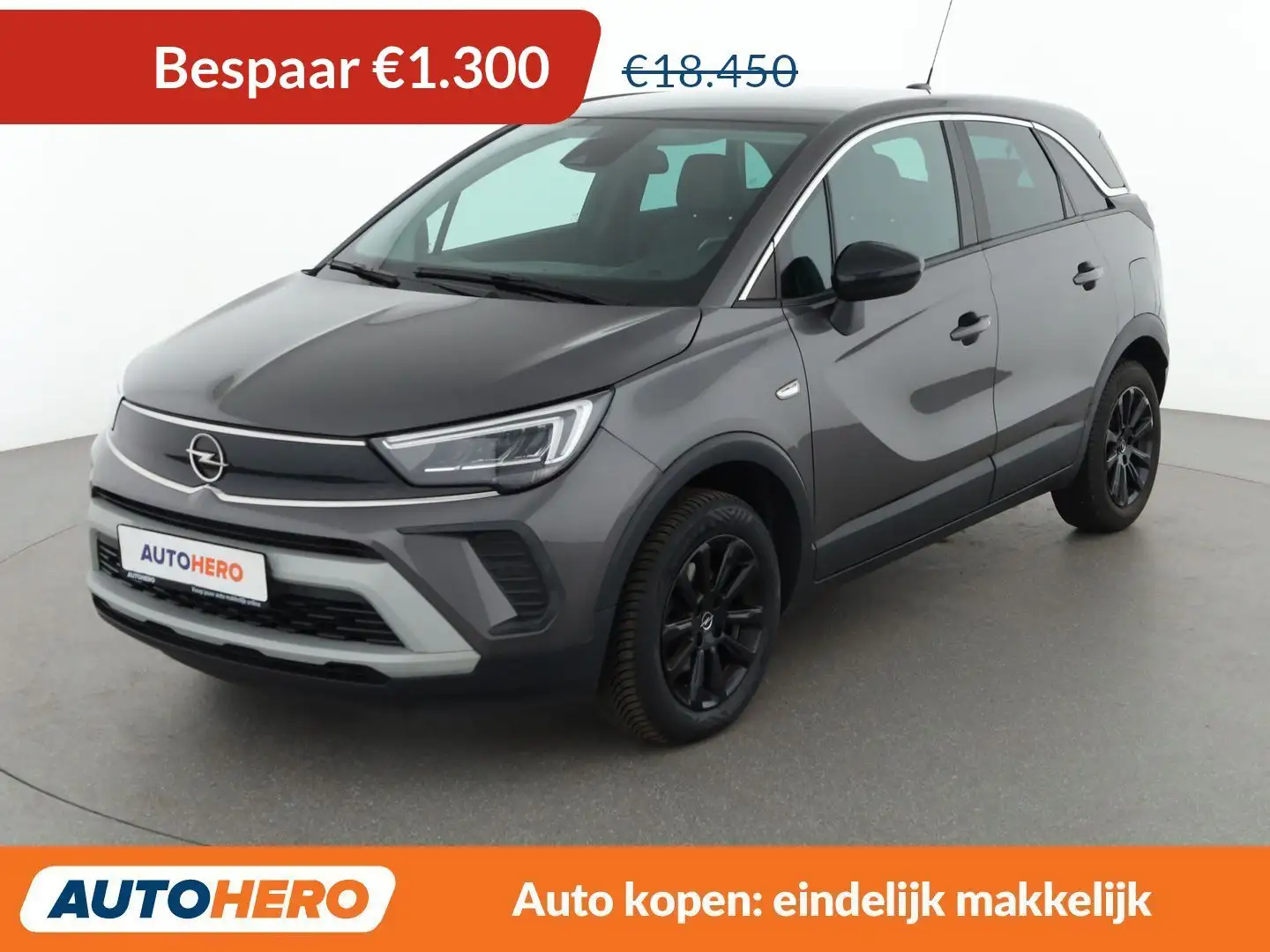 Opel Crossland X 1.2 Turbo Elegance Gris - 1