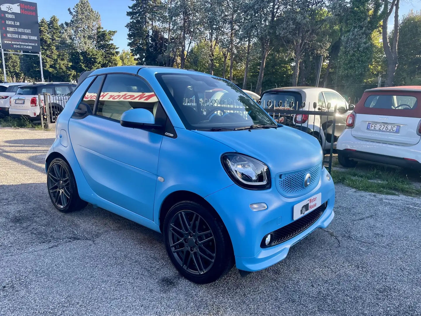 smart forTwo Cabrio 0.9 t Brabus Edition 90cv twinamic Blu/Azzurro - 2