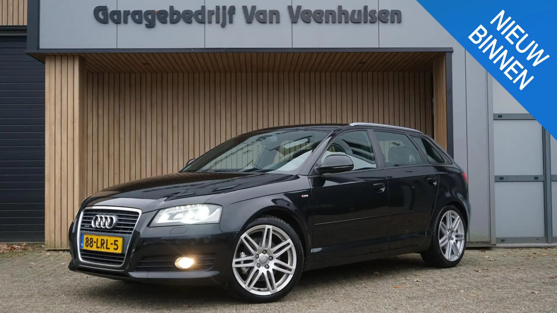 Audi A3 Sportback 1.8 TFSI 160pk Quattro 2x S-Line H-Leder Noir - 1