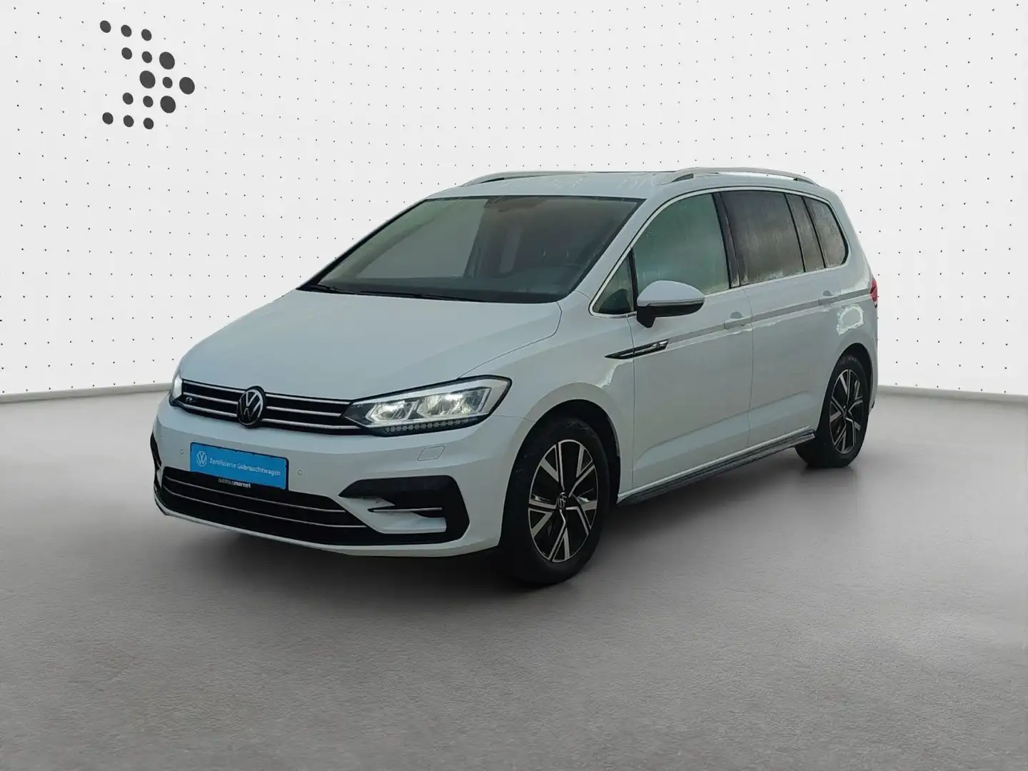 Volkswagen Touran 2.0 TDI Highline *Navi*AHK*Kamera*LED*El. Blanc - 2