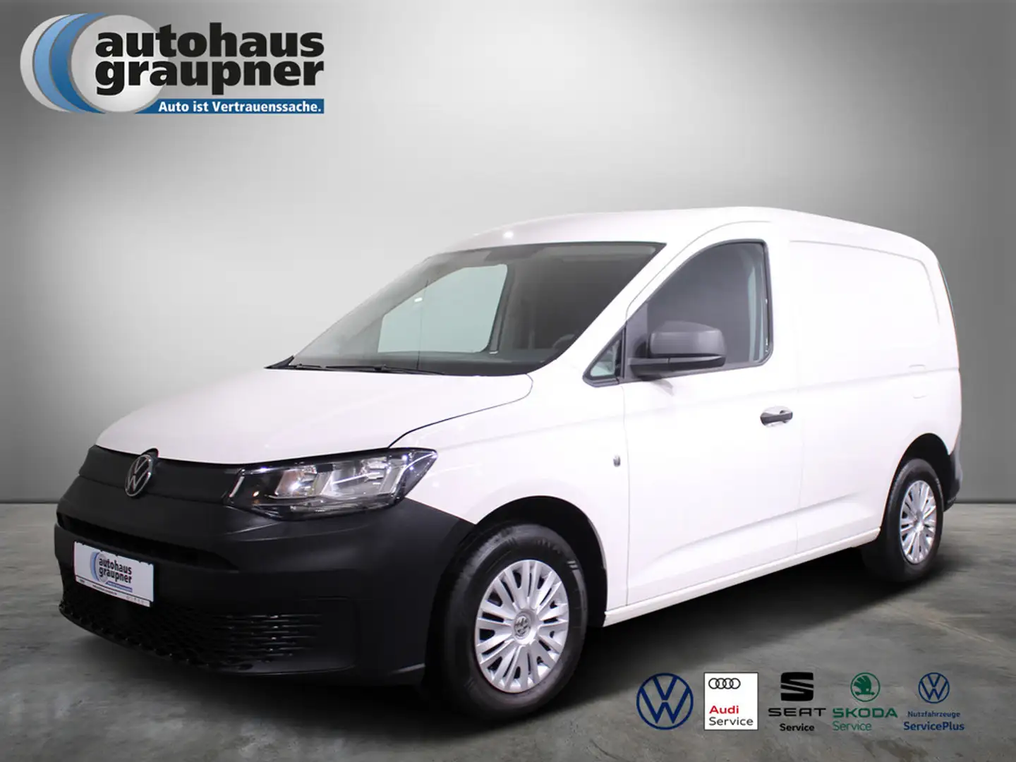 Volkswagen Caddy 2.0 TDI Cargo KLIMA PDC Wit - 1