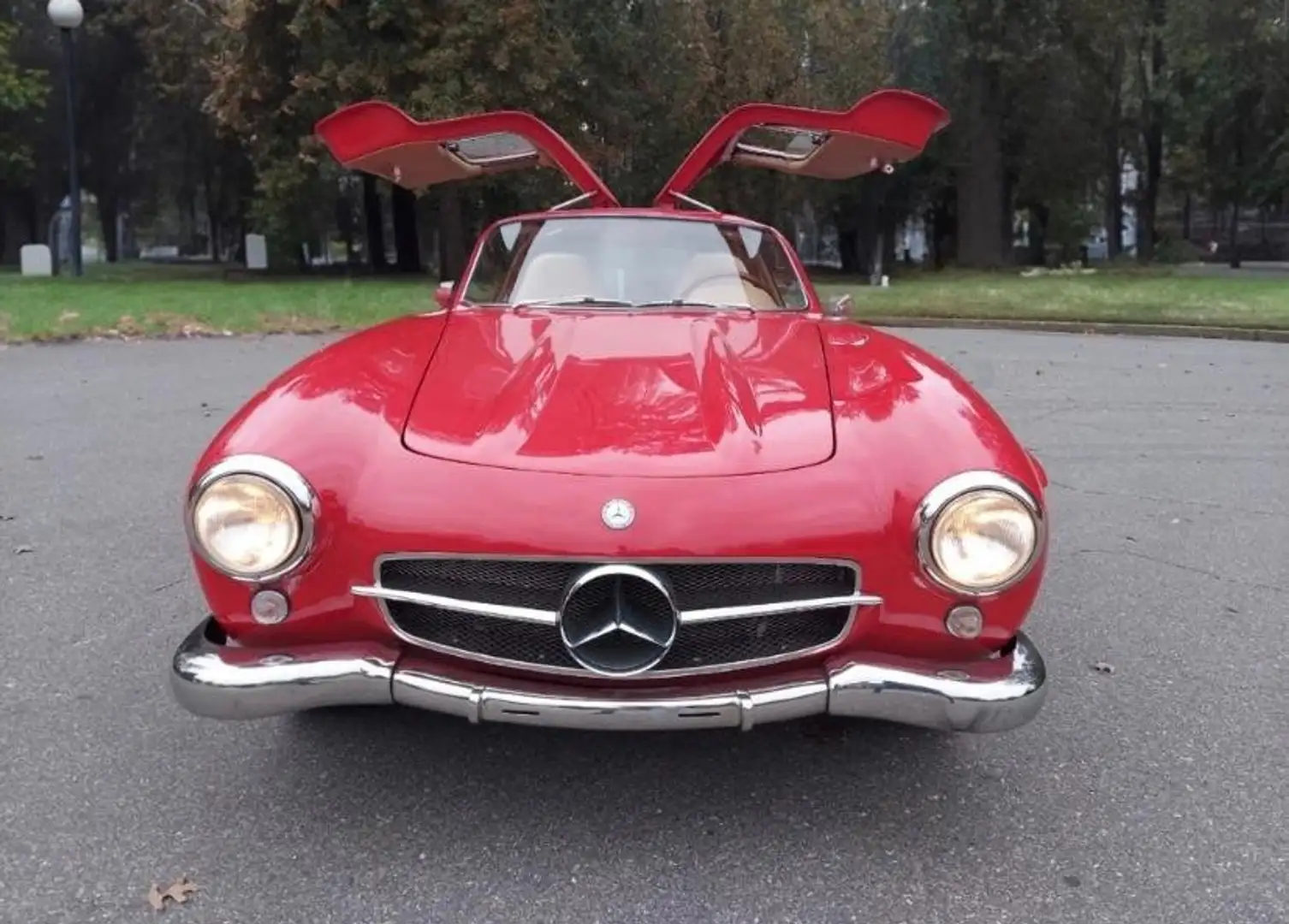 Mercedes-Benz 300 SLK Gullwing Flügeltürer 300SL K Rosso - 1