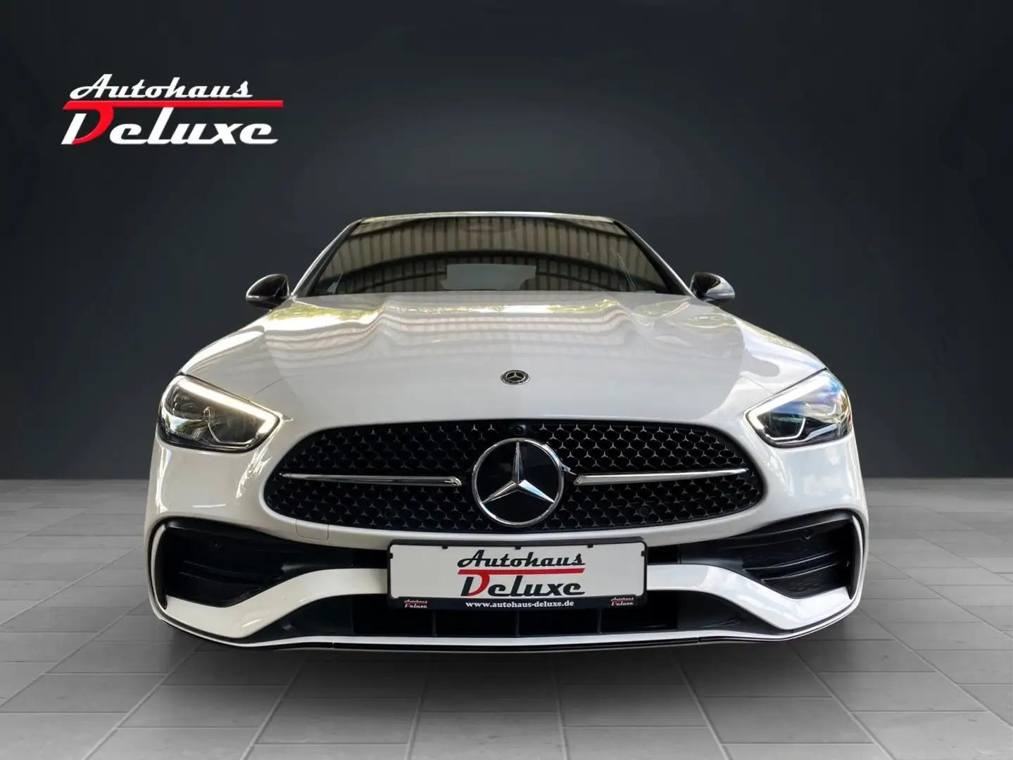 Mercedes-Benz C 200 CGI AMG-LINE NAVI-KAMERA-LED-HPF-DISTRONIC Weiß - 2