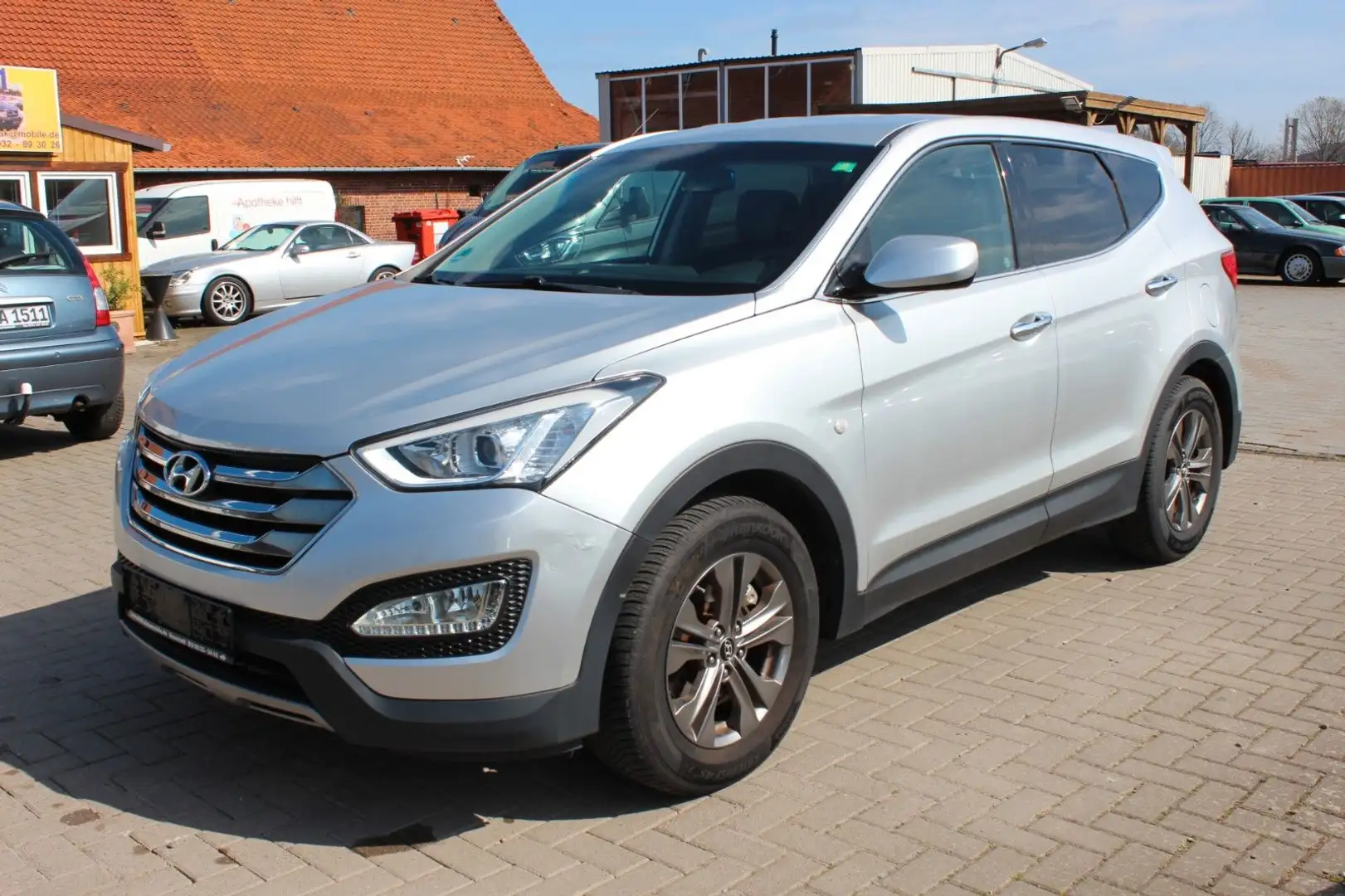Hyundai SANTA FE 2.4 GDI  Automatik Klima Tempomat Stříbrná - 1