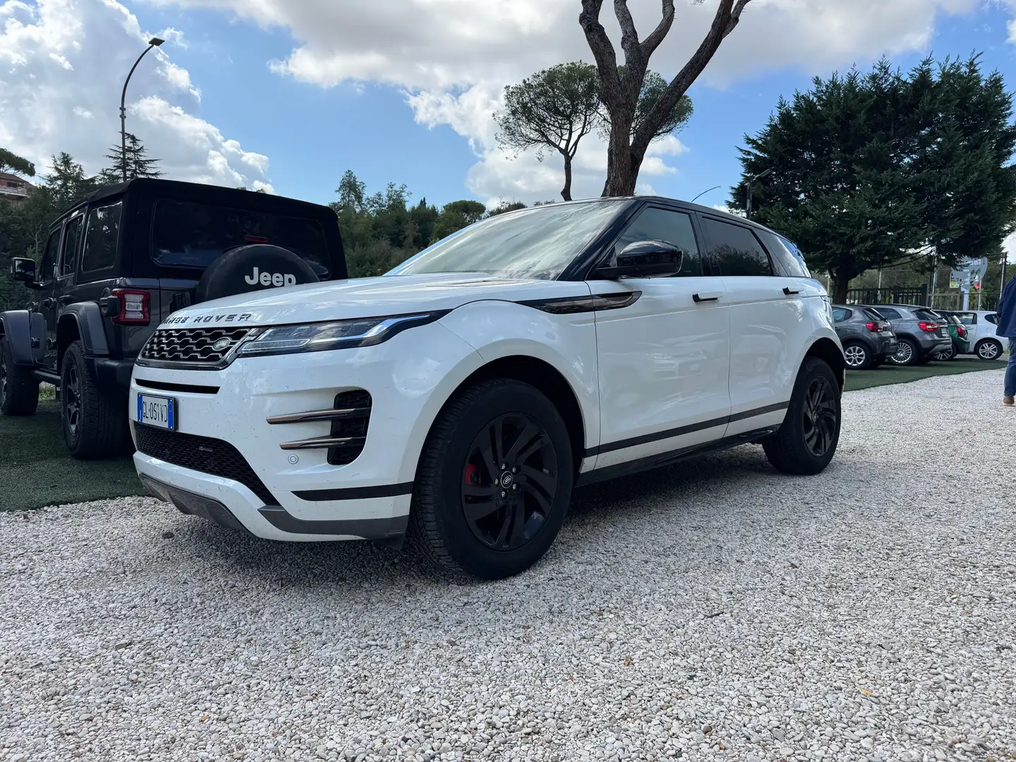 Land Rover Range Rover Evoque 2.0d i4 mhev R-Dynamic awd 163cv auto N1 autocarro Weiß - 2