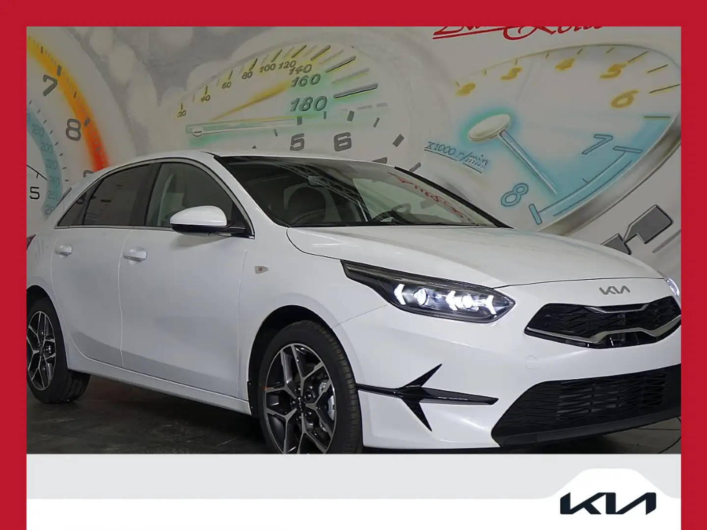 Kia Ceed / cee'd ceed 1,0 T-GDI GPF Silber + STYLE-Paket *LED, N... Weiß - 1