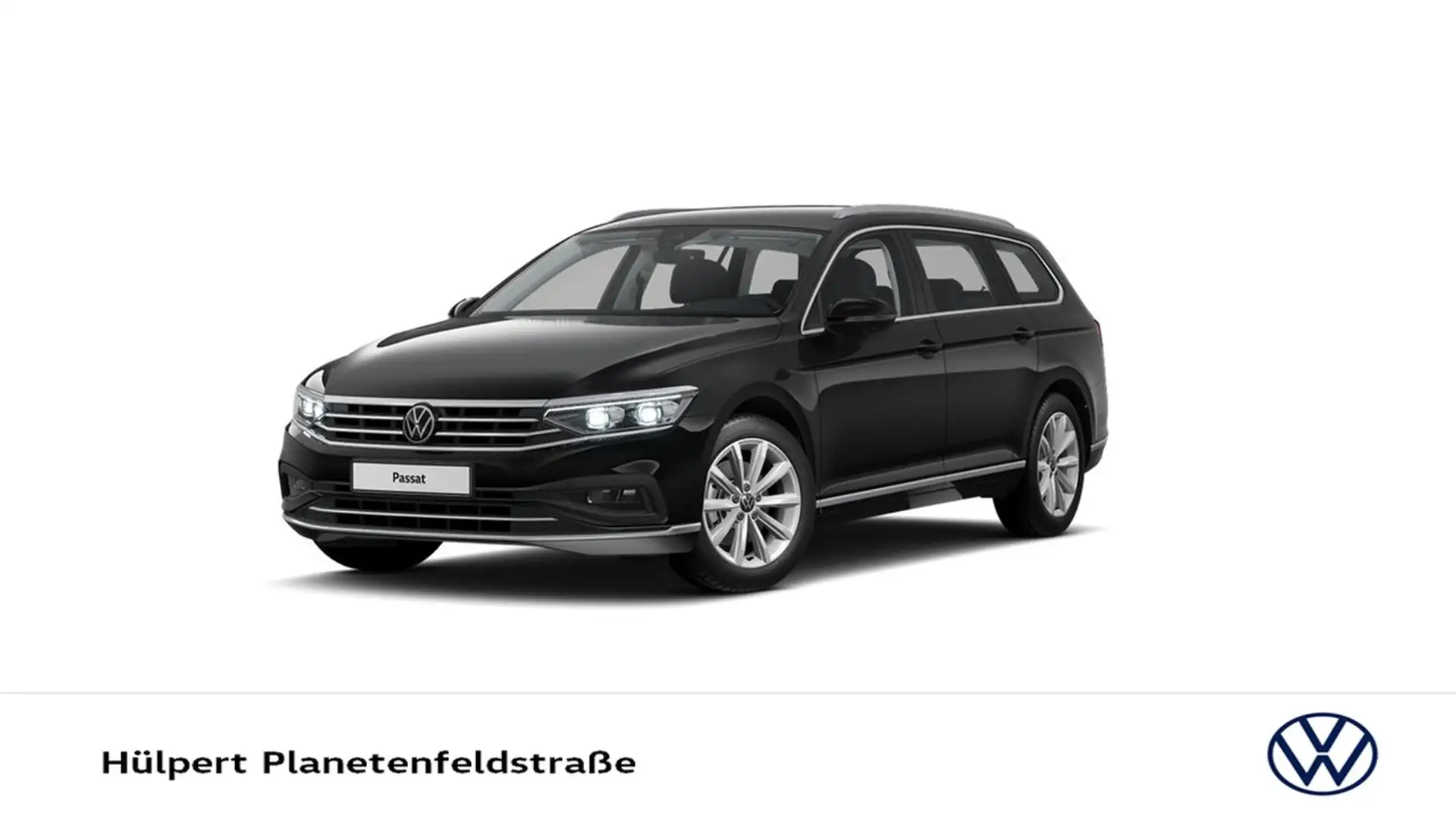 Volkswagen Passat Variant 2.0 ELEGANCE 4X4 LEDER AHK 360CAM Noir - 1