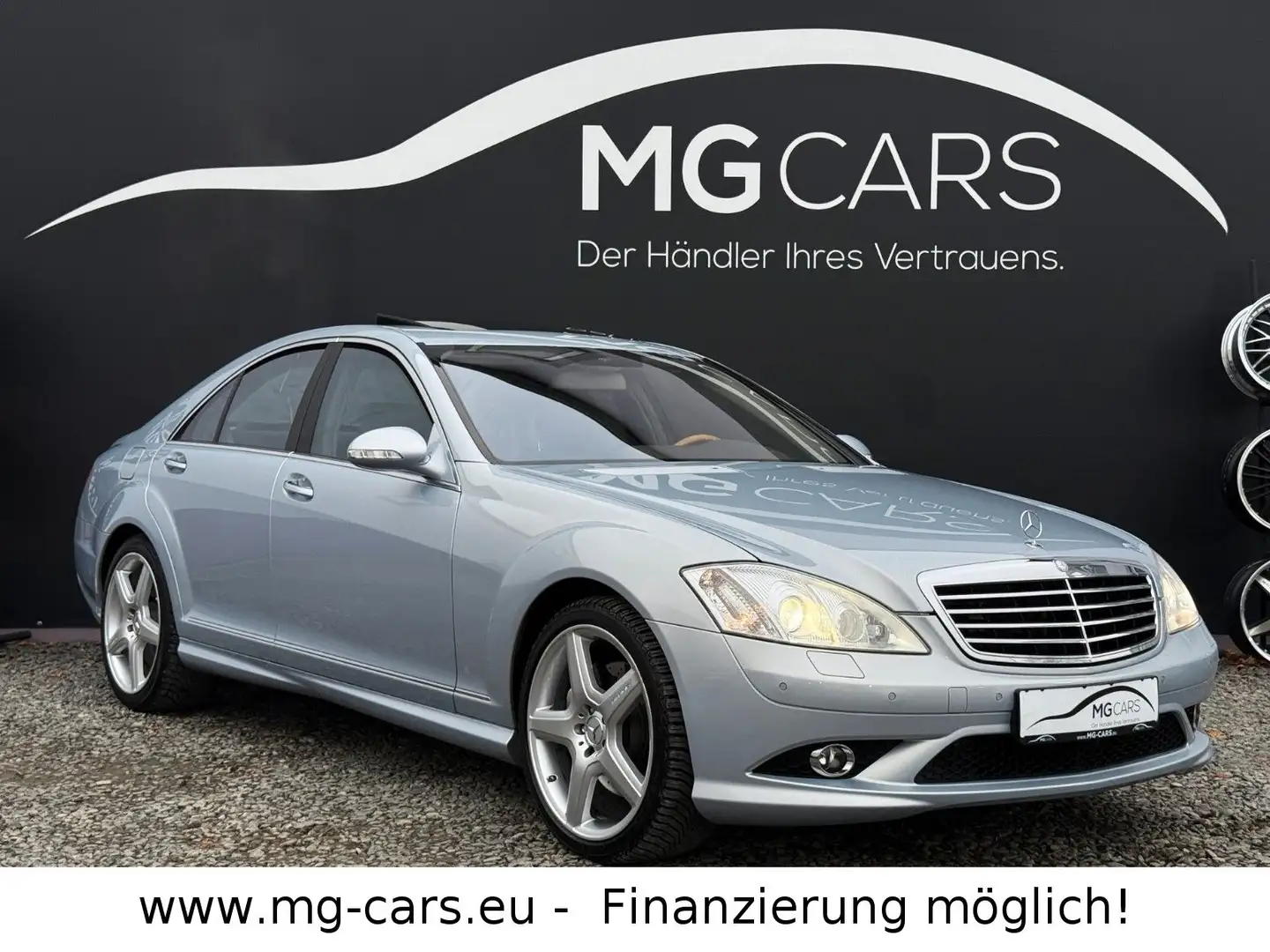 Mercedes-Benz S 500 ~AMG-Paket~Kamera~GSD~Harman/Kardon~Top! Blau - 2