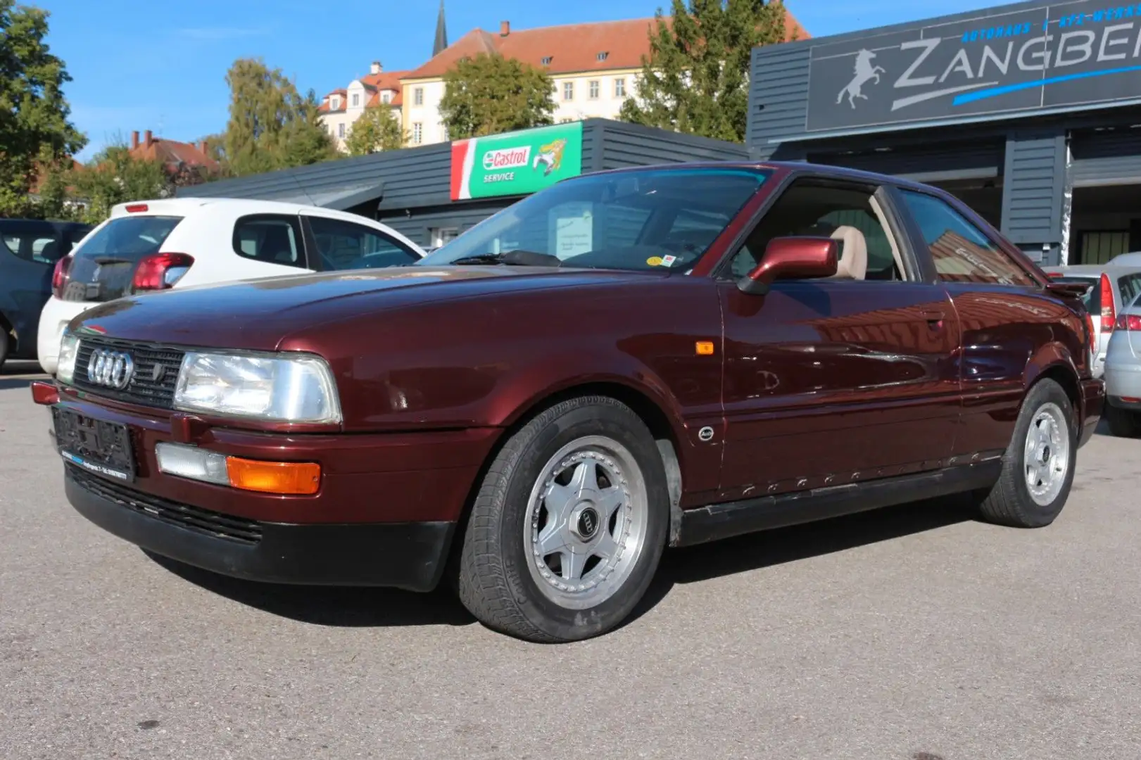 Audi Coupe 89 Coupé 2.3 20V Oldtimer selten HU/AU NEU! Roşu - 1