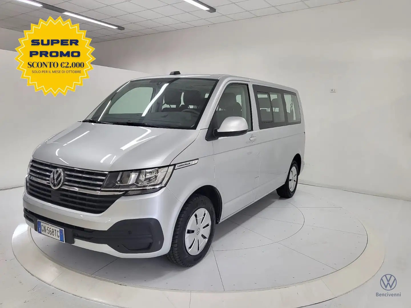 Volkswagen T6 Caravelle 6ª '15-24 2.0 TDI 150CV DSG PC Comfortline Argent - 1