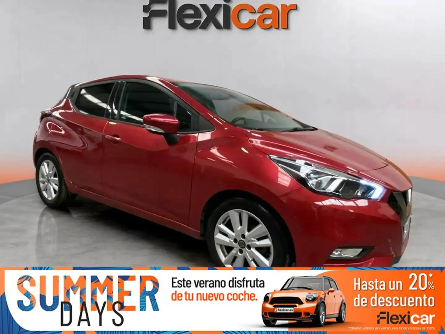 Nissan Micra IG-T Lifestyle 100 Rouge - 1