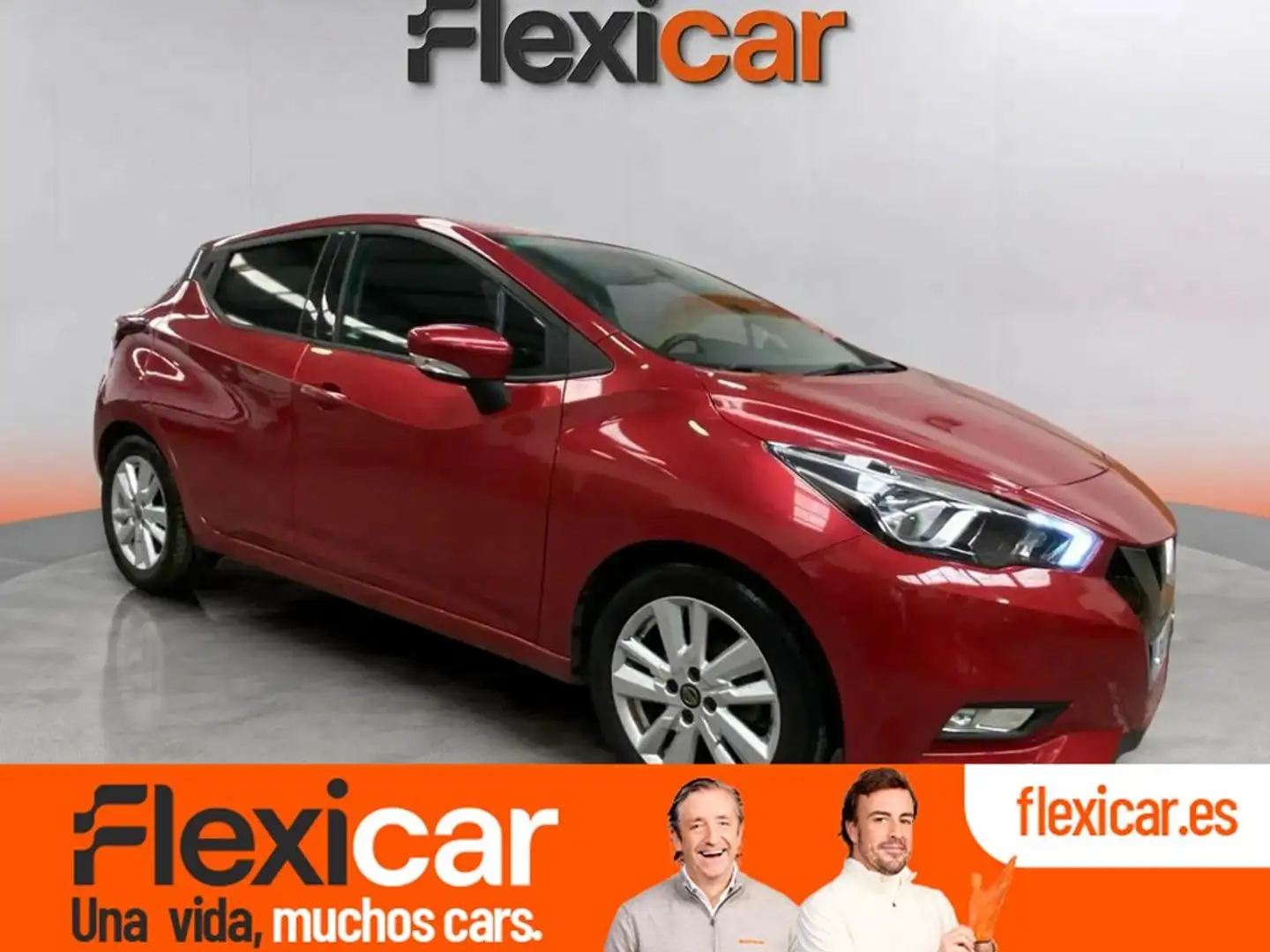 Nissan Micra IG-T Lifestyle 100 Rojo - 1