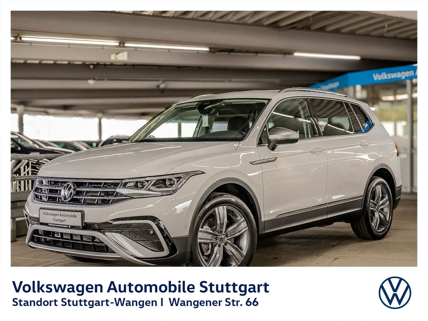 Volkswagen Tiguan Allspace Elegance 2.0 TDI DSG Navi Kamera Weiß - 1