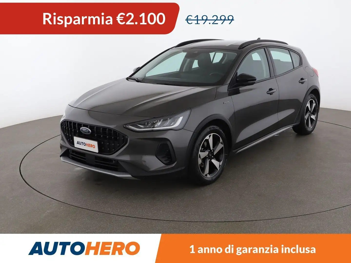 Ford Focus 1.0 EcoBoost Mild-Hybrid Active 125 CV MHEV Gris - 1