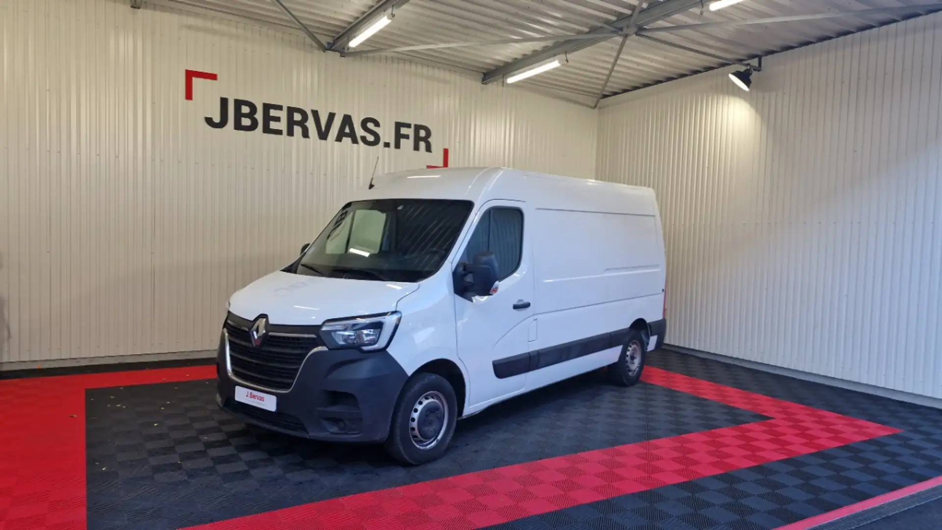 Renault Master trac f3300 l2h2 blue dci 135 confort Blanc - 1
