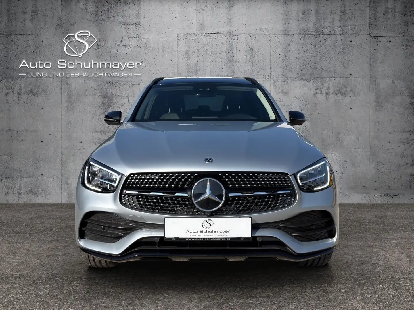 Mercedes-Benz GLC 300 de AMG Line 4Matic Aut. //Schiebedach, Luft, 360° Silber - 2