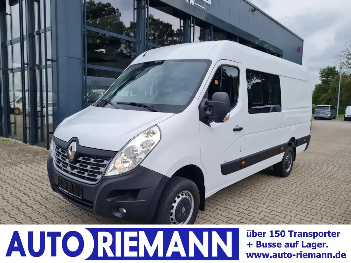 Renault Master 35 Kasten LR Doka 6-Sitze 4x4 Allrad AHK KL Blanc - 1