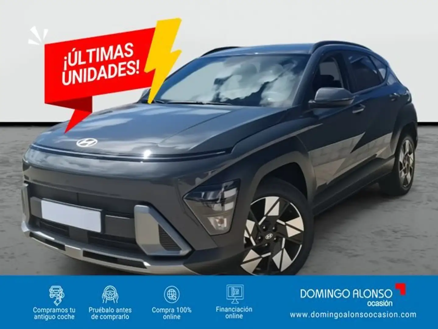 Hyundai KONA Nuevo  Híbrido 1.6 GDi 101 kW (138 CV) DCT6 2WD S Gris - 1